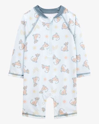 Product image 1 of Baby Disney© Lion King 1-Piece Rashguard Swimsuit - Blue