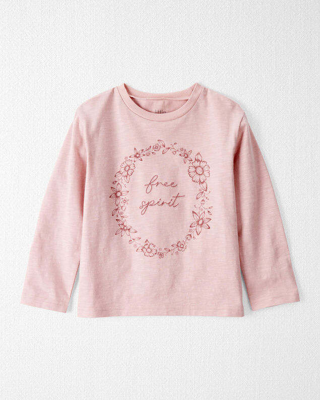 Product image 1 of Toddler Organic Cotton Free Spirit Long-Sleeve Jersey Tee