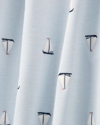 Product image 2 of Baby Sailboat Zip-Up PurelySoft Sleep & Play Pajamas