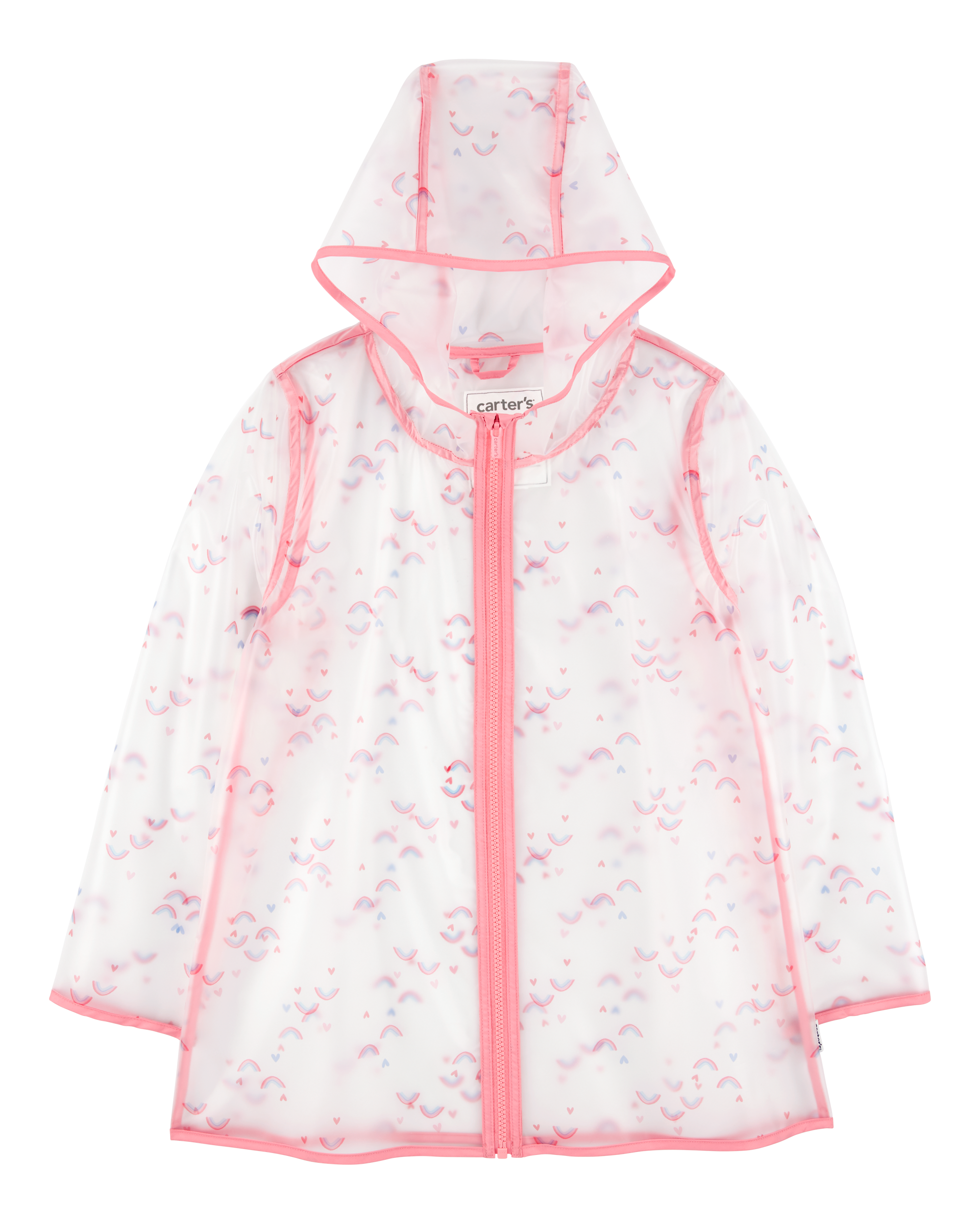 Rainbow Translucent Rain Jacket