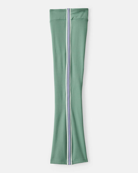 Product image 3 of Girls Knit Flare Active Pants - Green