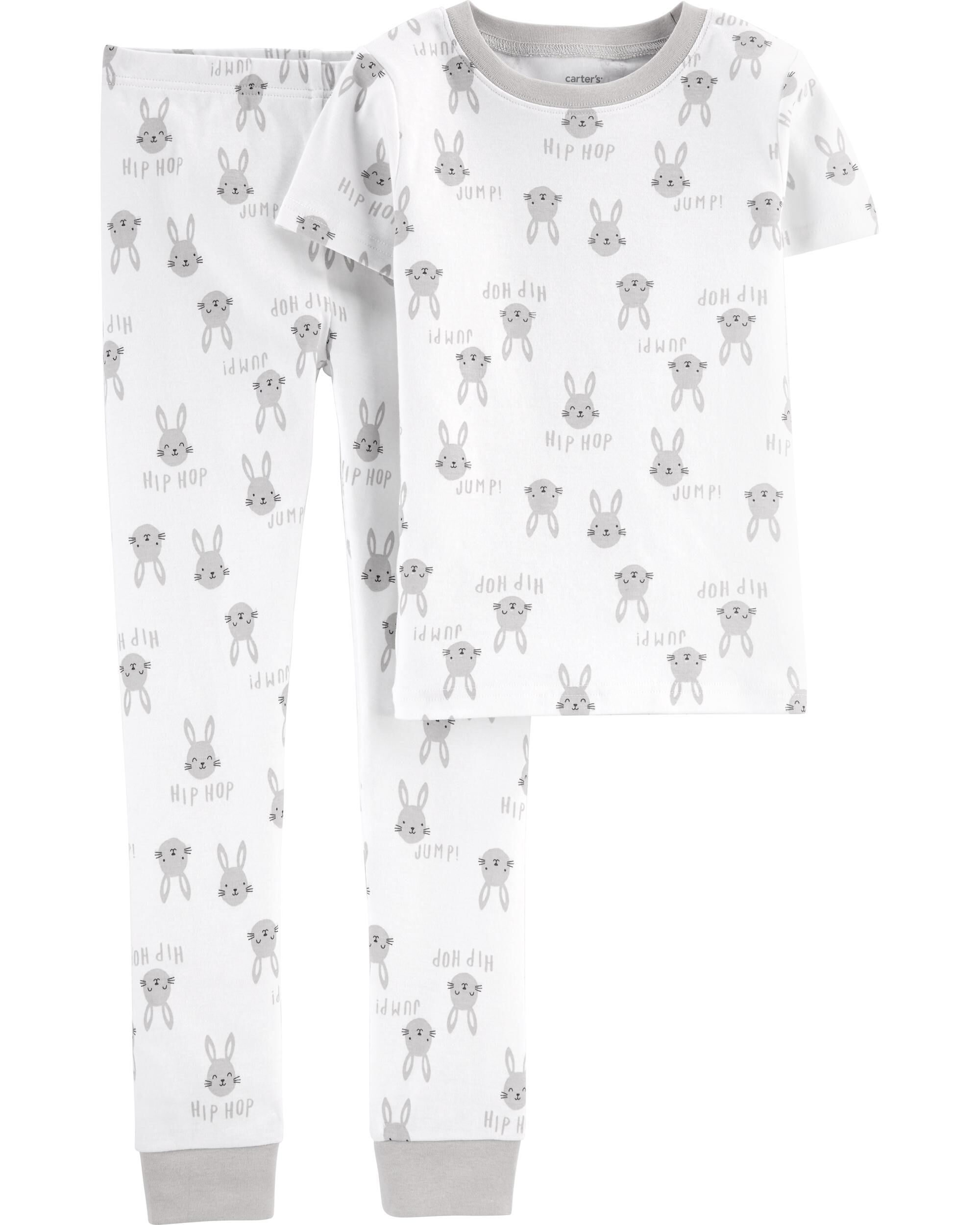 Baby Gap Long Pajamas Ice Skating FOX Snowflake 12-18M 2T