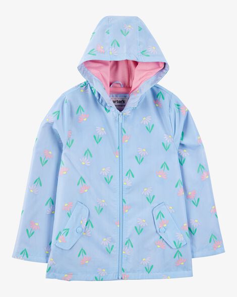  Product image 3 of Kid Color Changing Rain Jacket - Blue