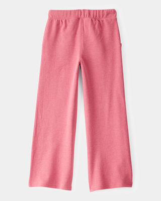 Product image 2 of Kid French Terry Drawstring Pants - Pink
