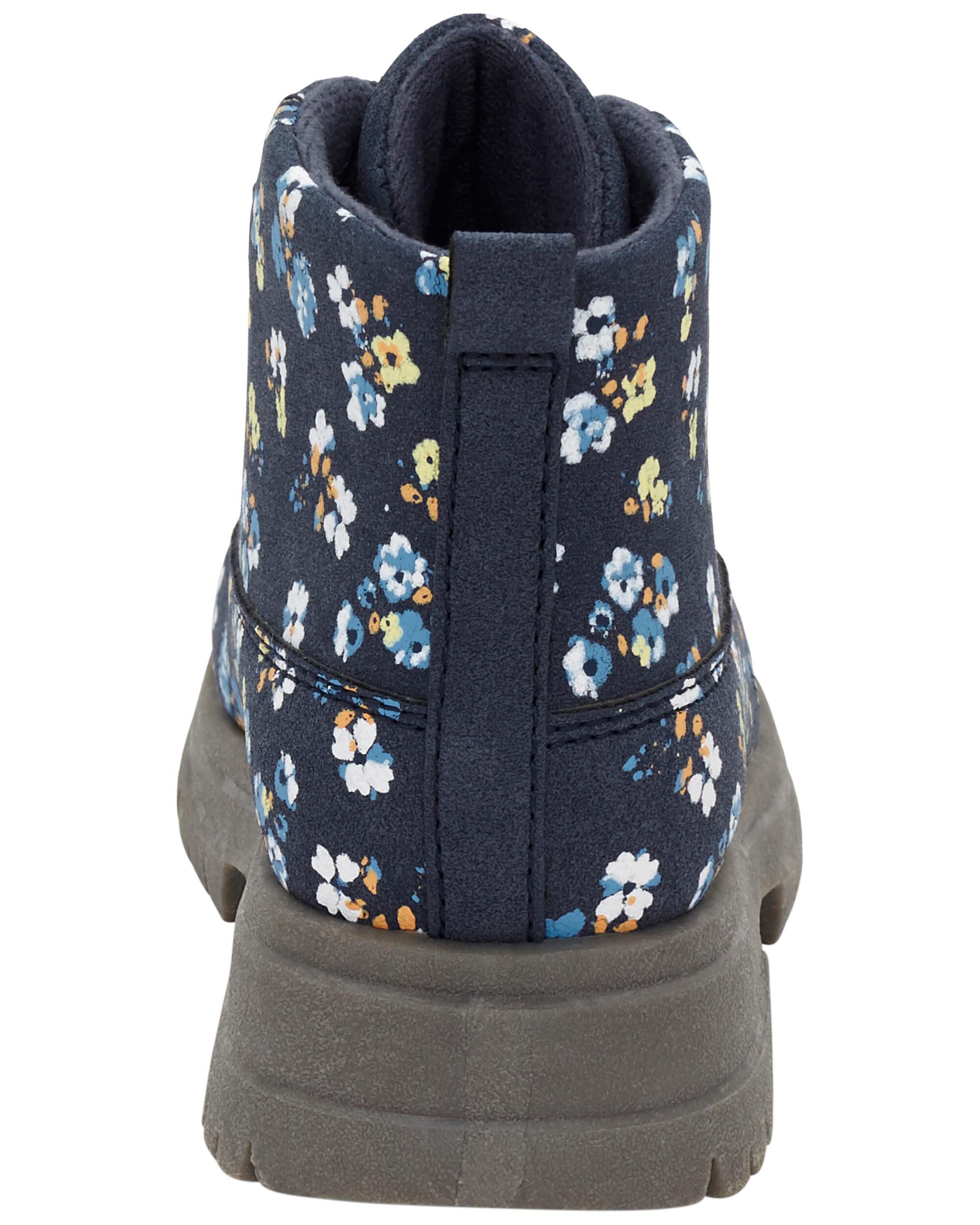 Toddler floral boots outlet