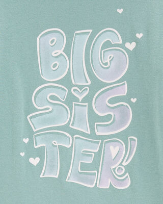 Product image 2 of Kid Big Sister Long-Sleeve Graphic Tee