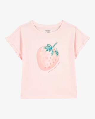 Product image 1 of Toddler Short-Sleeve Strawberry Fashion Top