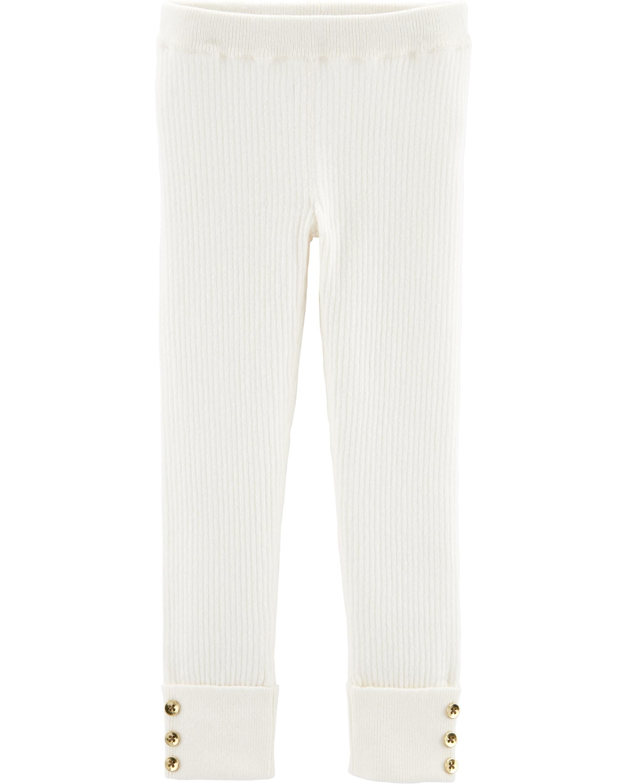 carter's white leggings