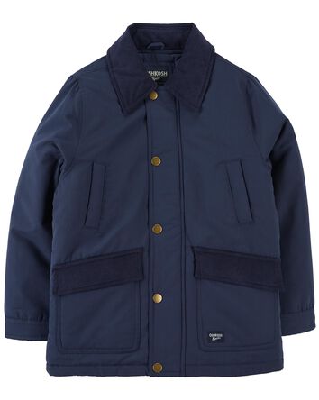 Kid Midweight Button-Front Parka