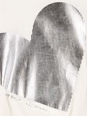 Ivory - Baby Metallic Heart Thermal Top, Selected