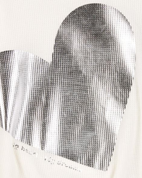  Product image 2 of Baby Metallic Heart Thermal Top