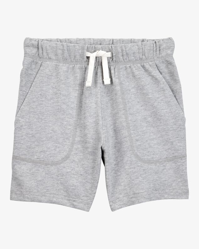 Product image 1 of Boys Pull-On French Terry Shorts - Grey
