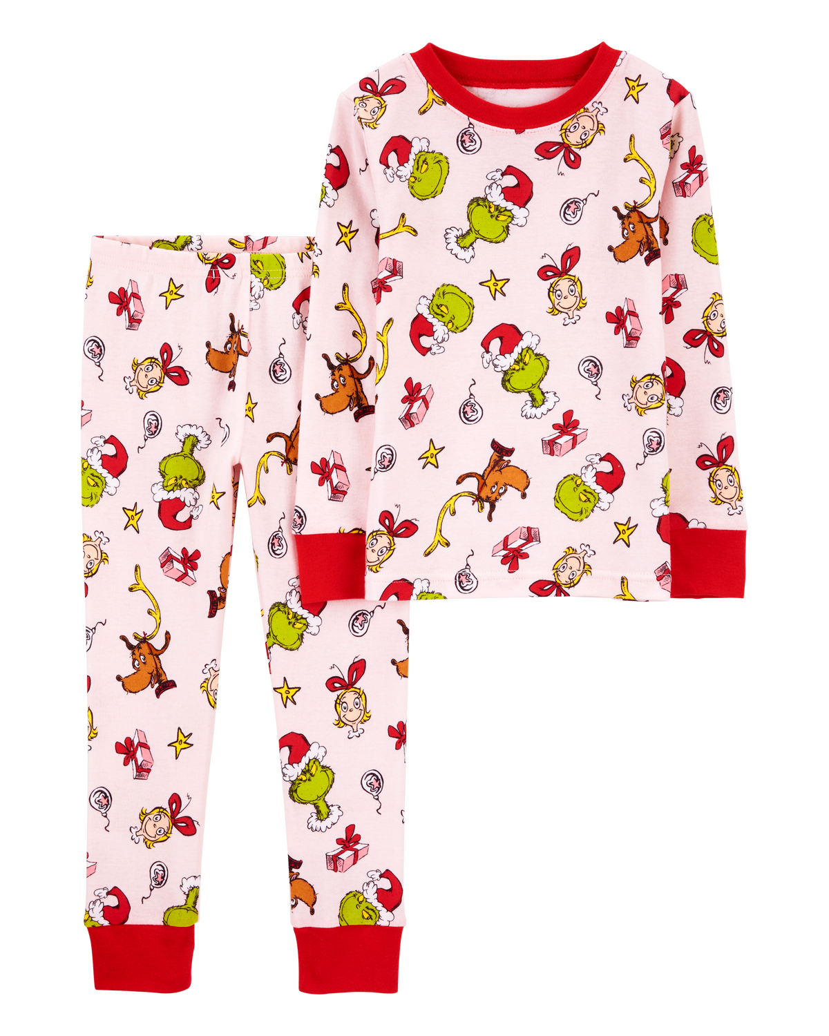 Toddler 2 Piece Christmas Grinch Pajamas Carter s Carter s