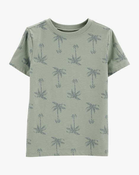 Product image 1 of Boys Palm Tree Print Tee - Green