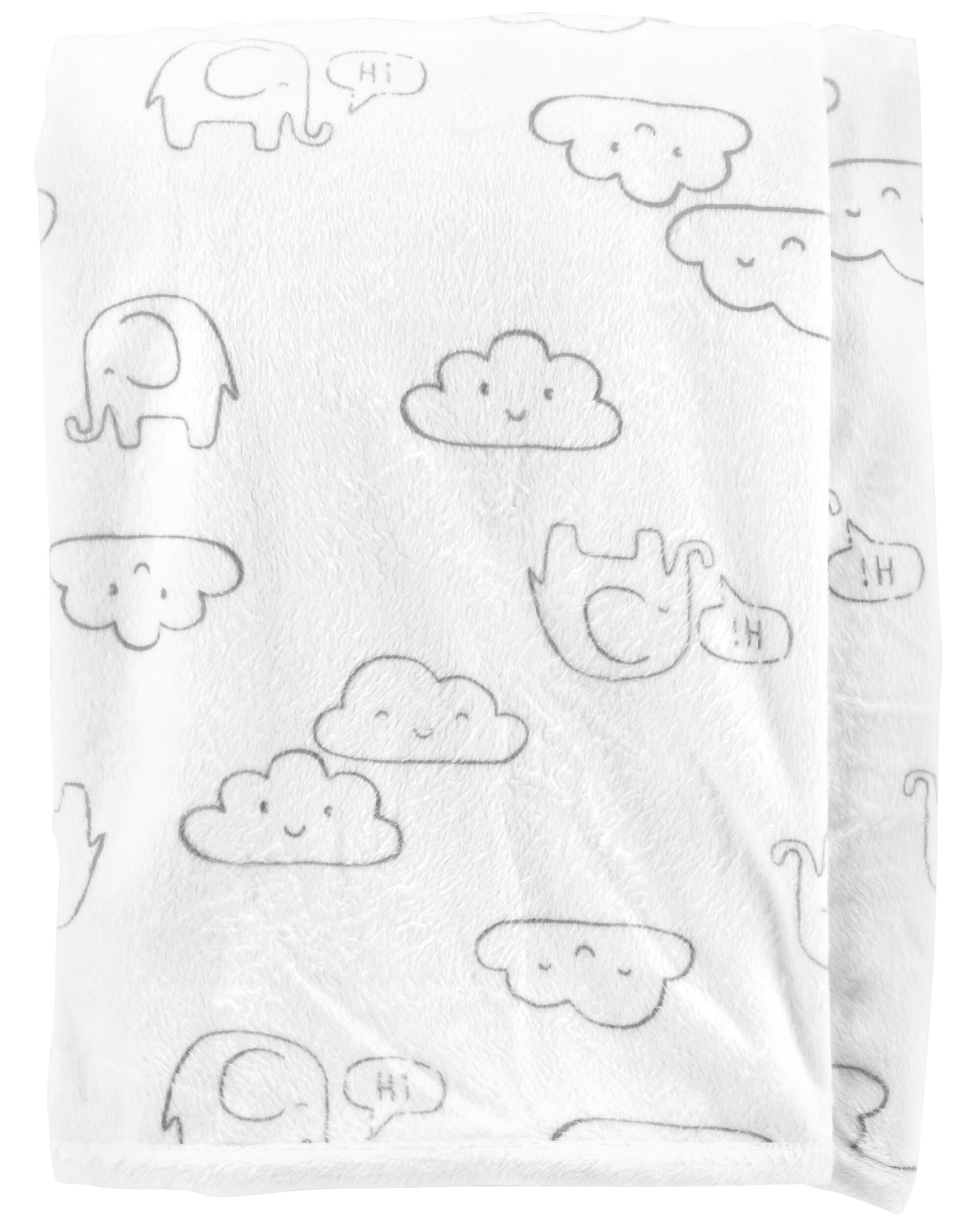 carters plush blanket