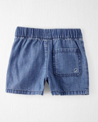 Product image 2 of Toddler Organic Cotton Chambray Shorts