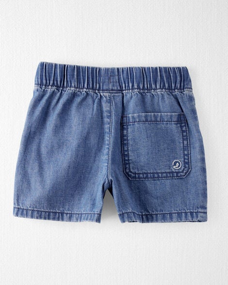  Product image 2 of Toddler Organic Cotton Chambray Shorts