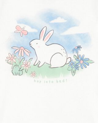 Product image 2 of Baby 4-Piece Bunny Cotton Pajamas