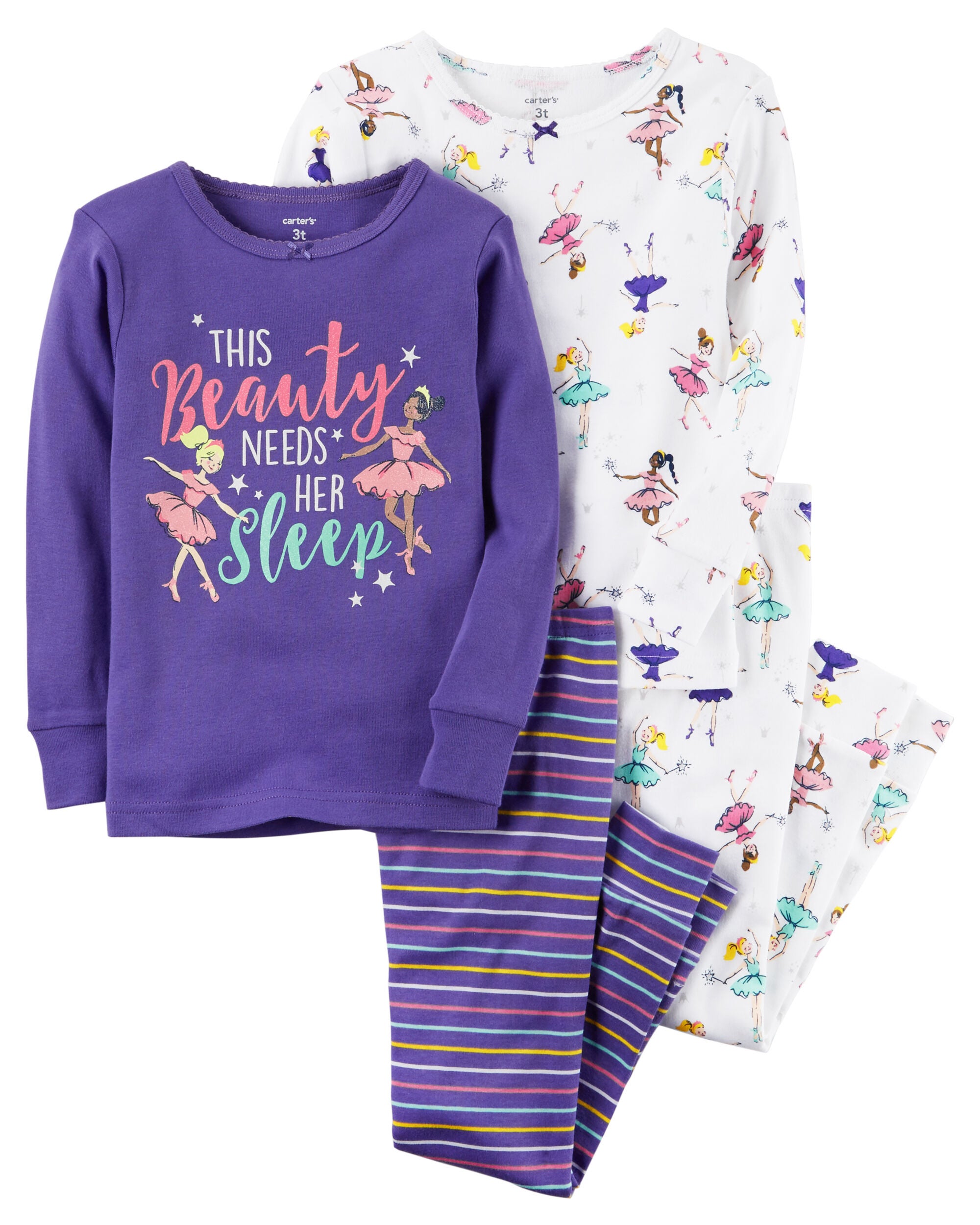carter's ballerina pajamas
