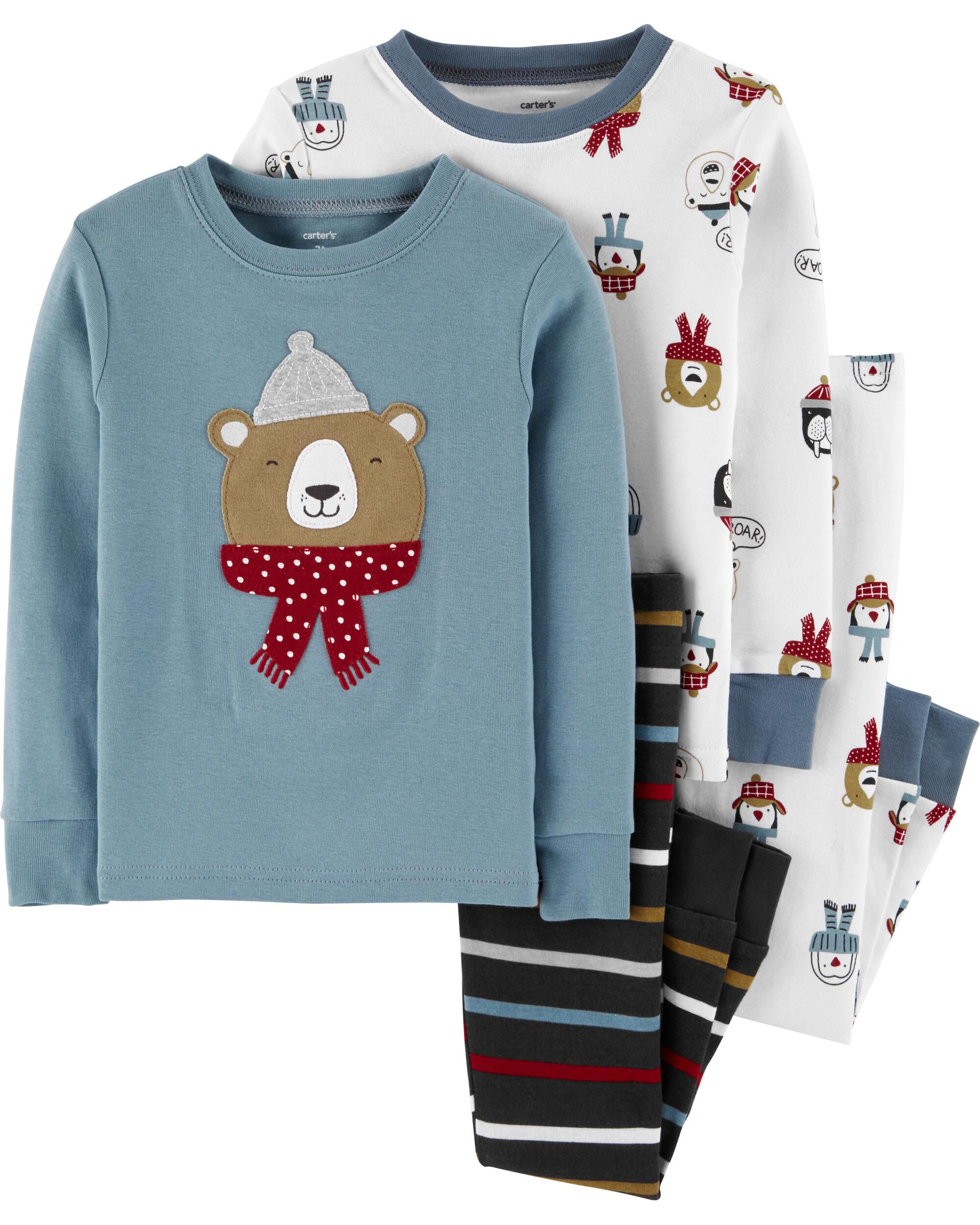 carters winter pajamas