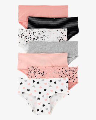 Product image 1 of Kid 7-Pack Brief Stretch Cotton Undies