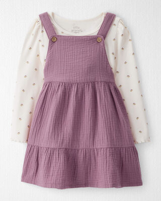 Product image 1 of Toddler Girl 2-Piece Organic Cotton Jumper Set