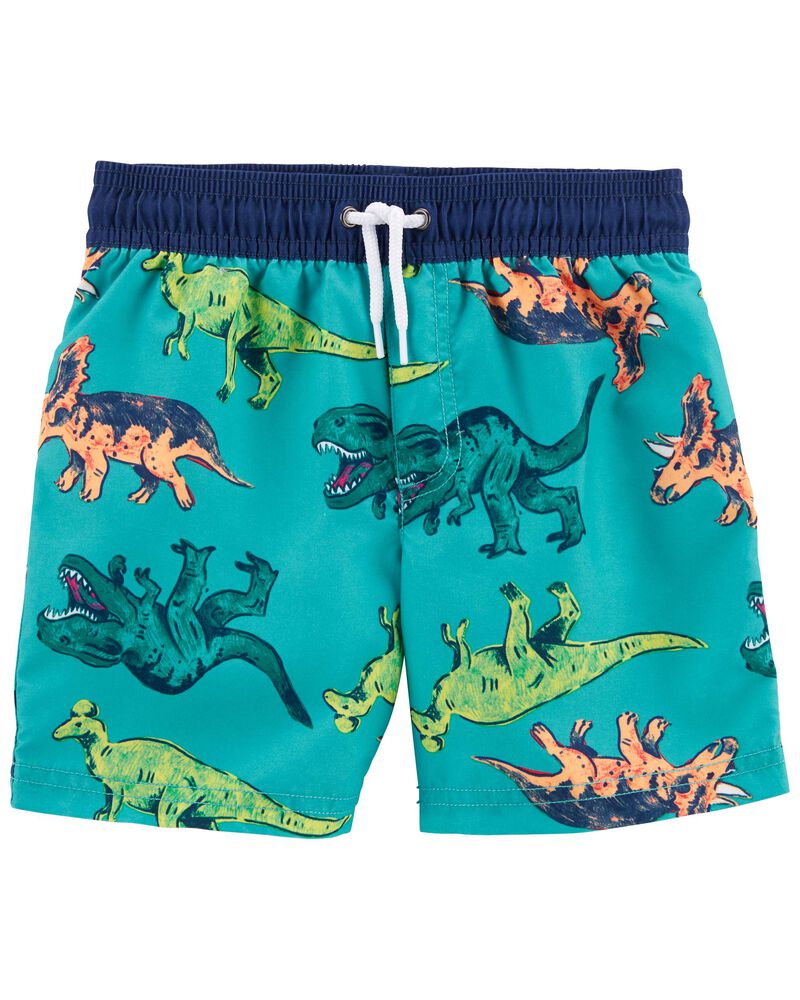 dinosaur swim shorts