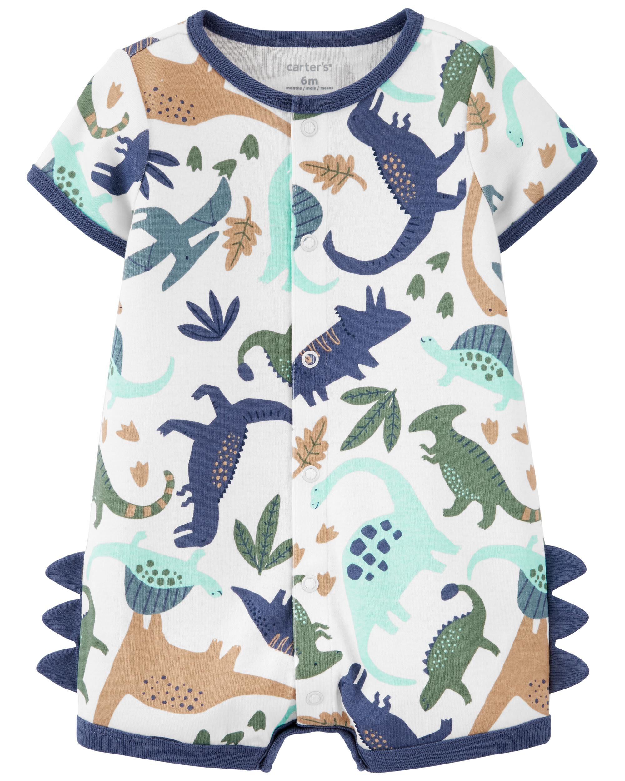 *DOORBUSTER* Dinosaur Snap-Front Romper