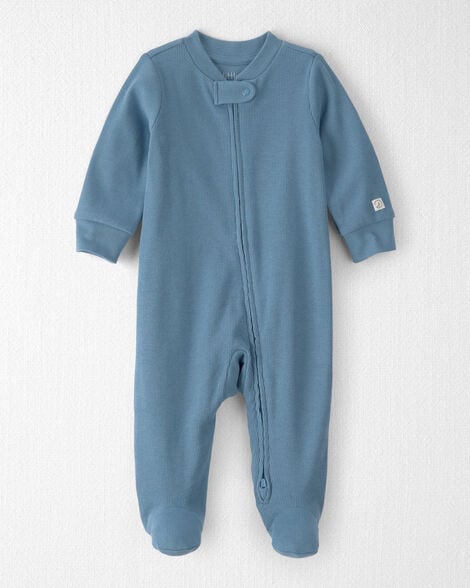 Baby Organic Cotton Rib Sleep & Play Pajama