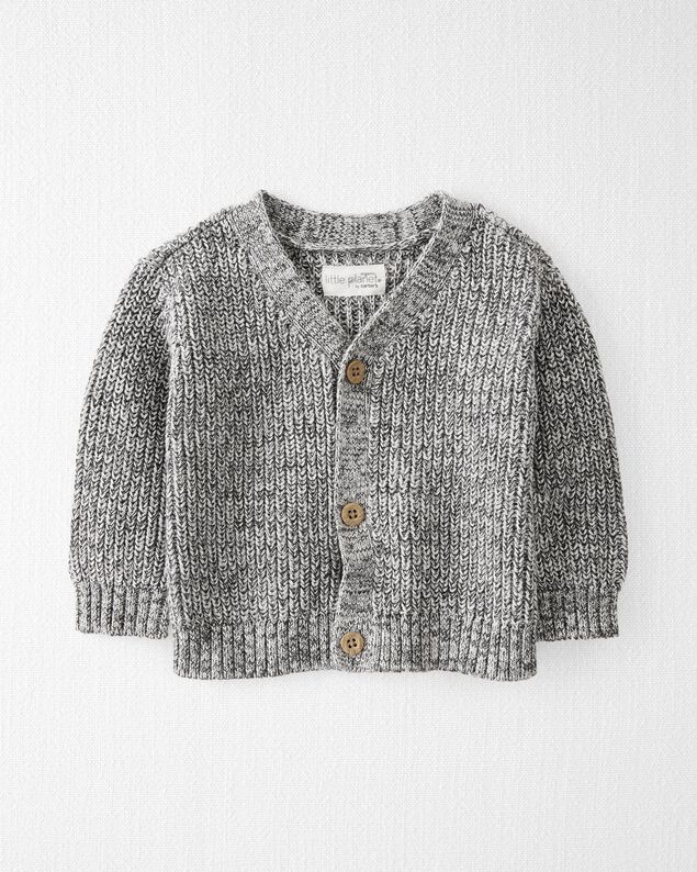 Product image 1 of Baby Neutral Organic Cotton Ribbed Cardigan
