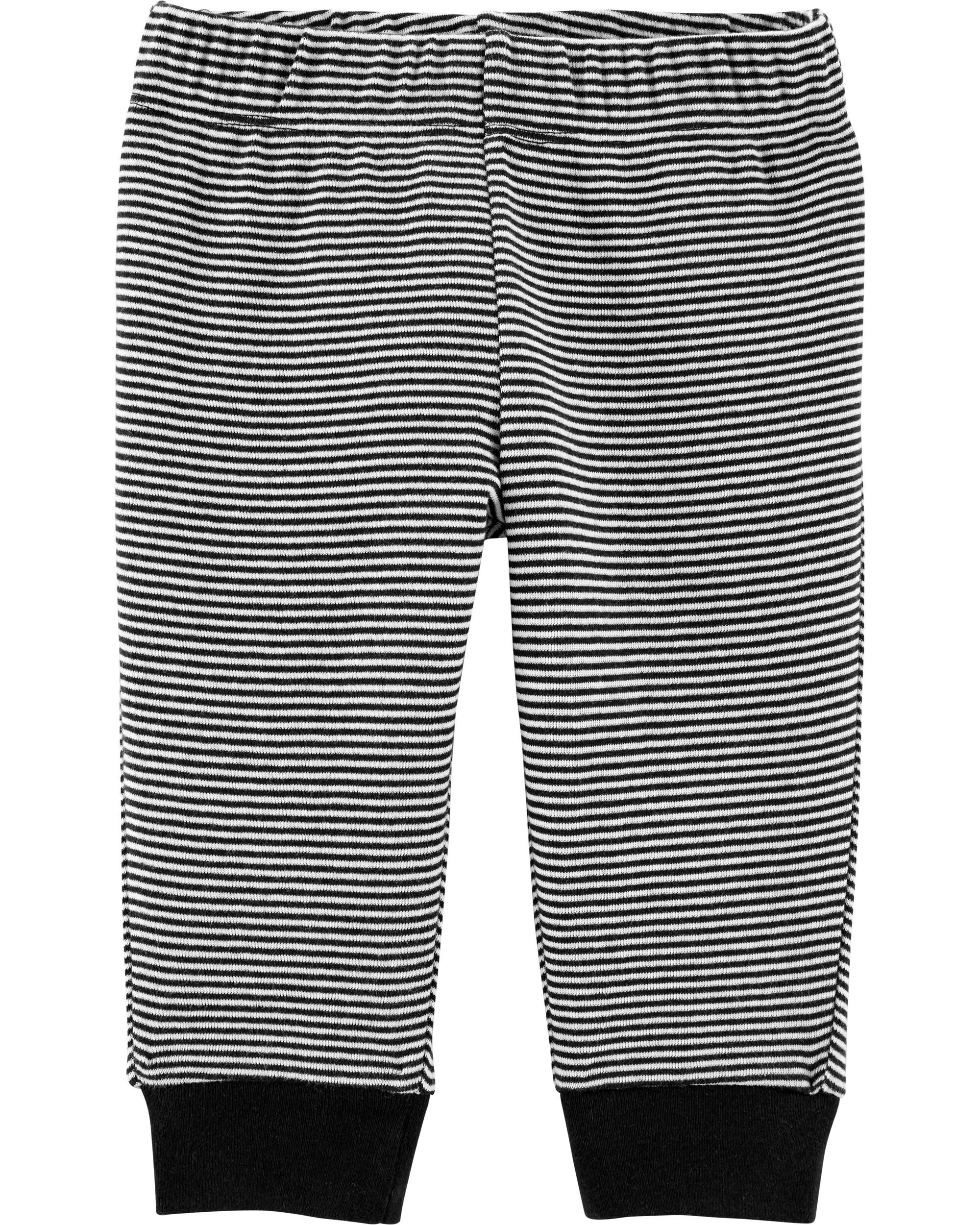 Striped pull on pants clearance