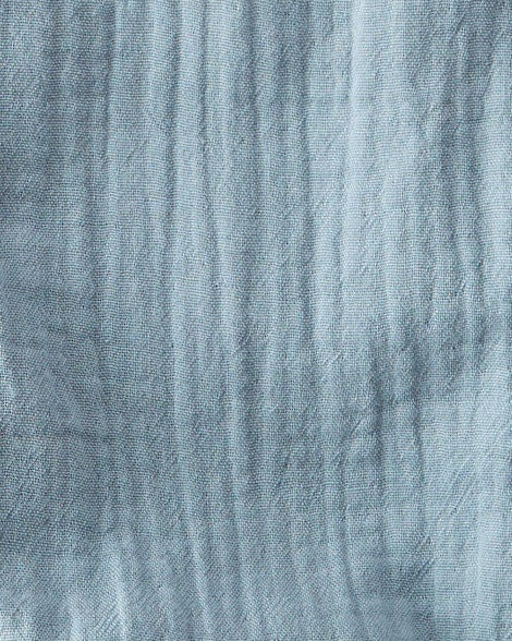  Product image 4 of Baby Organic Cotton Gauze Overalls in Blue Creek
