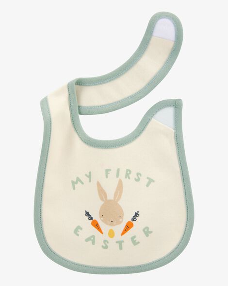 Product image 2 of Baby My First Easter Teething Bib - Cream