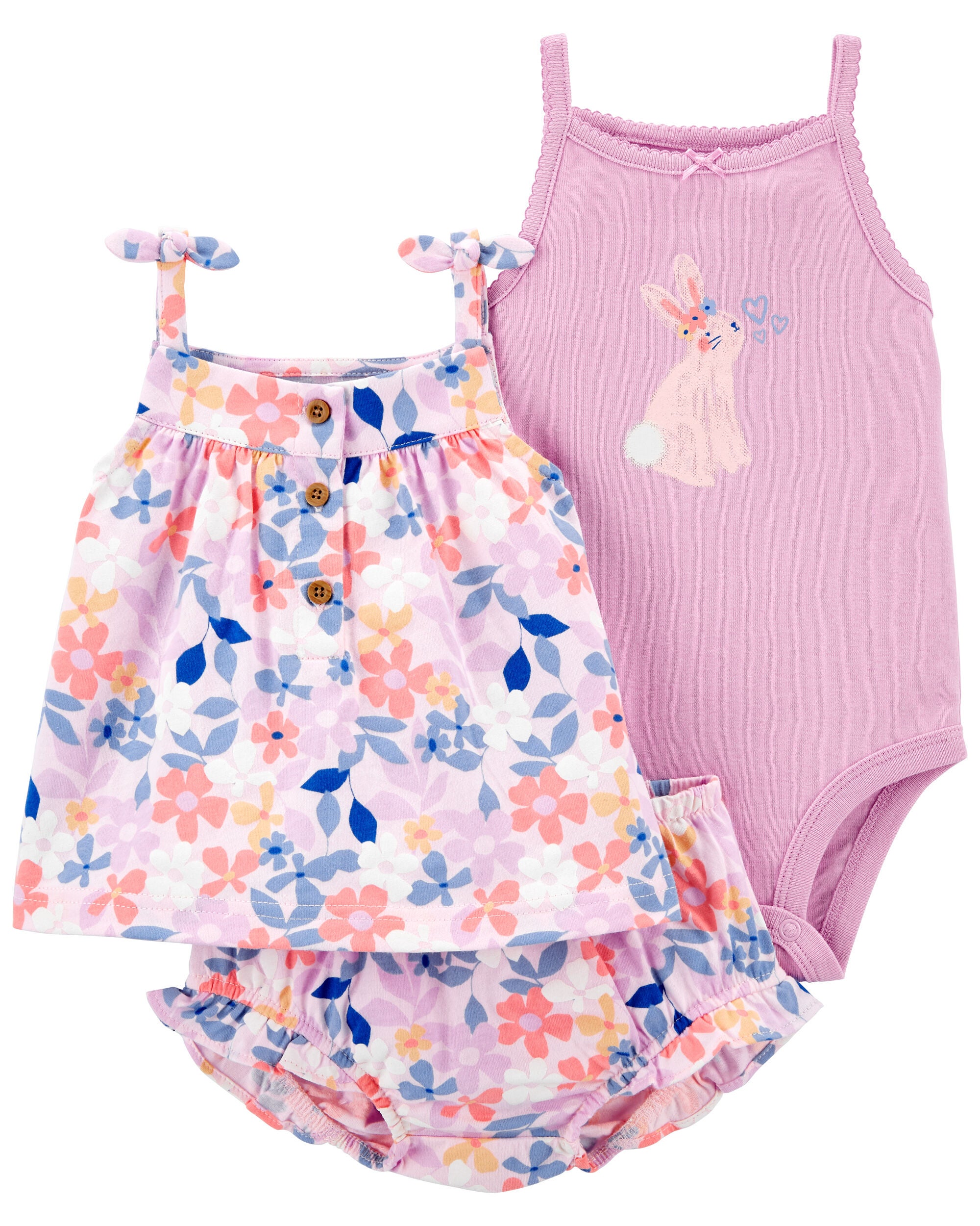 Carter's Baby Girl 2 Pc Skirt Jumper bodysuit Set.Size 9 Months NWT 
