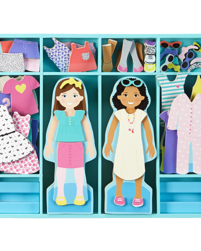 Melissa Doug Magnetic Dress Up Dolls Set Carters Com