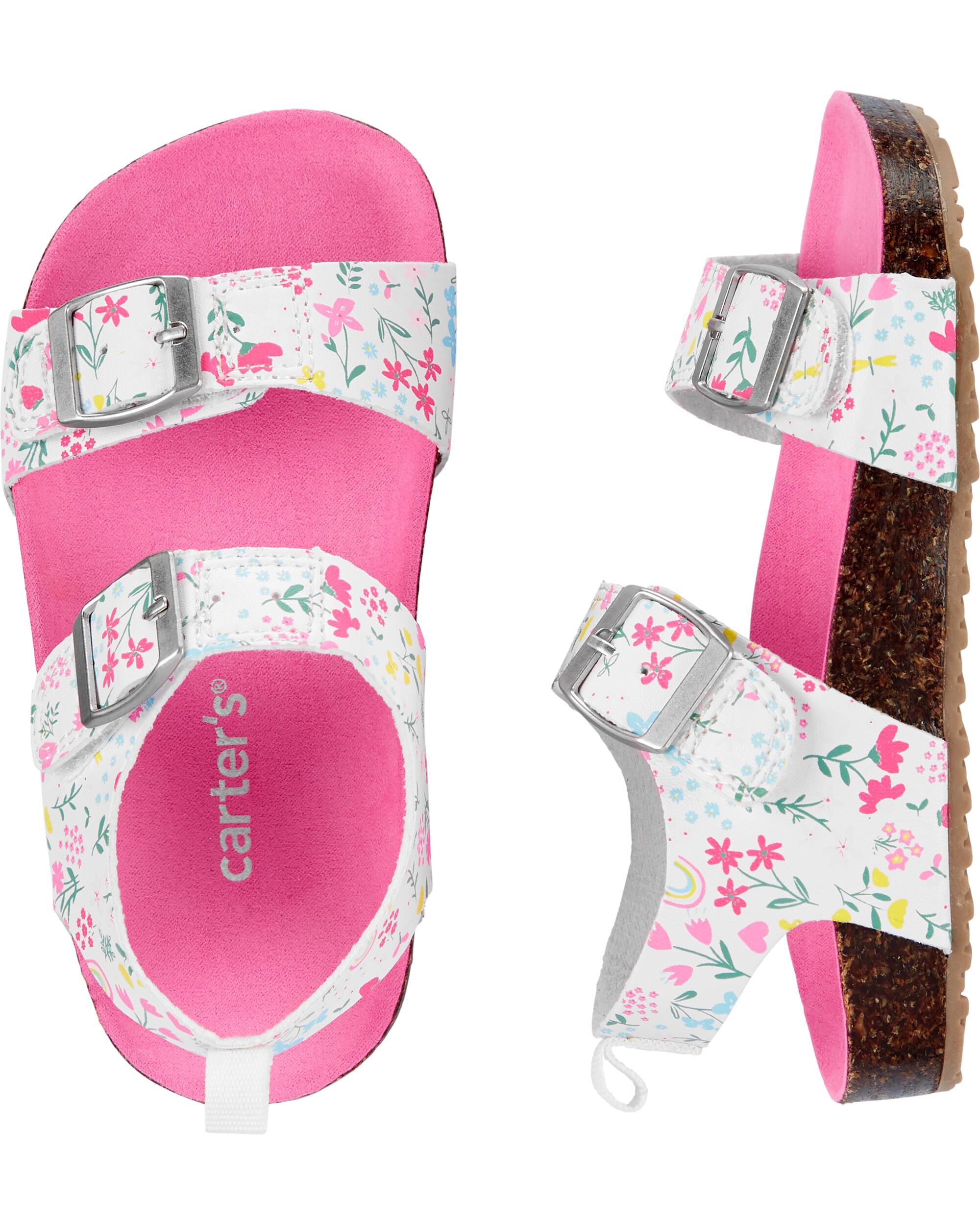 carter's cork sandals