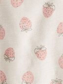 Strawberry Print - Toddler 2-Piece Strawberry-Print Set Made with Organic Cotton, Selected