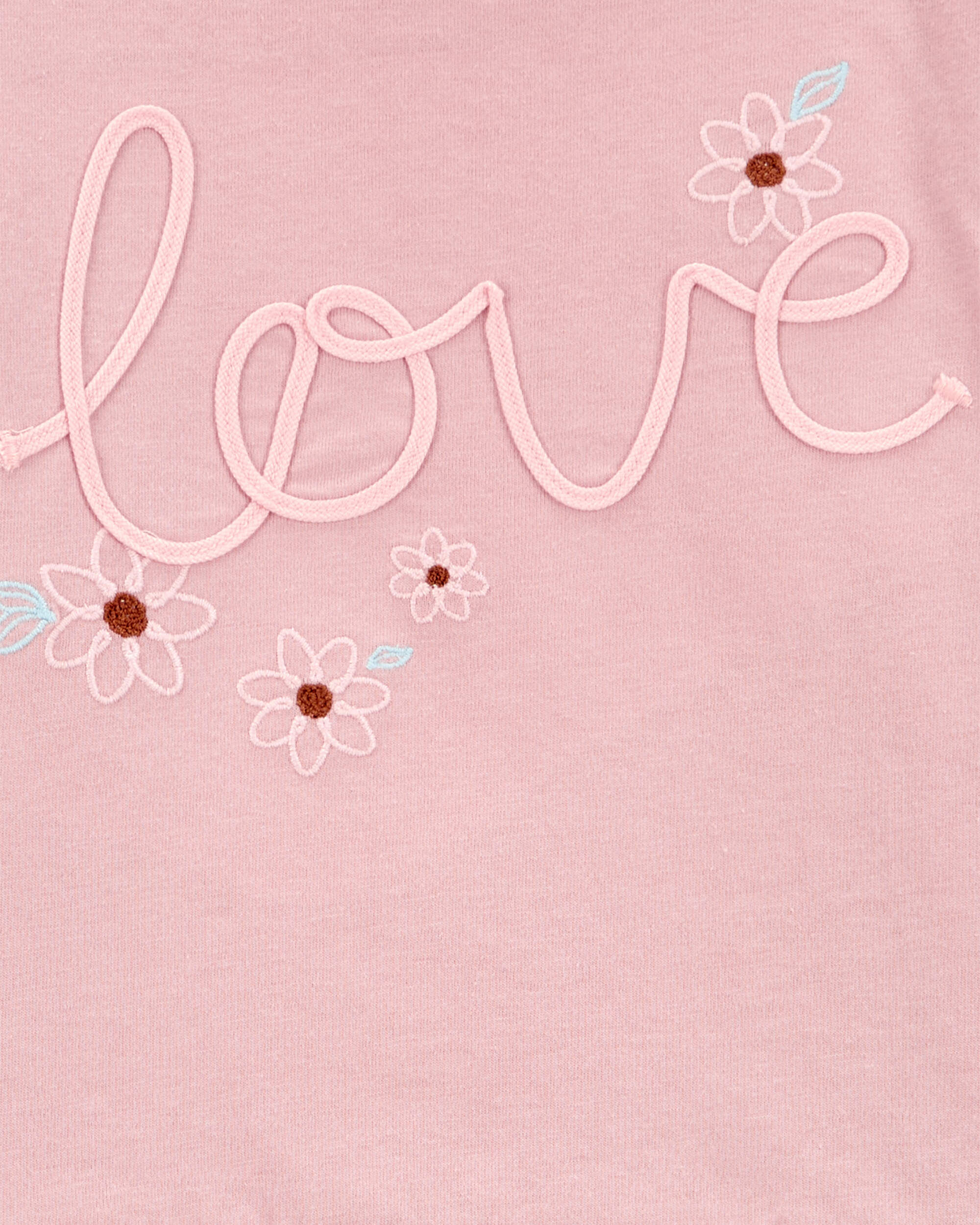 Baby Love Long-Sleeve Peplum Top - Pink - Carter's | Carter's