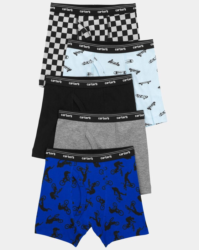 Product image 1 of Toddler 5-Pack Boxer Briefs Underwear