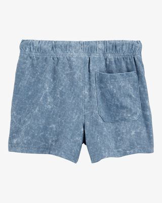 Product image 2 of Toddler Solid Pull-On Knit Shorts - Blue