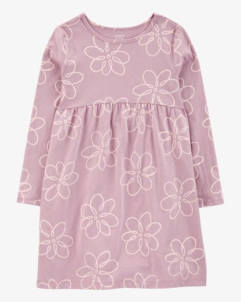 KIDS JERSEY TEE MIDI DRESS  12-14 WILD LOVING