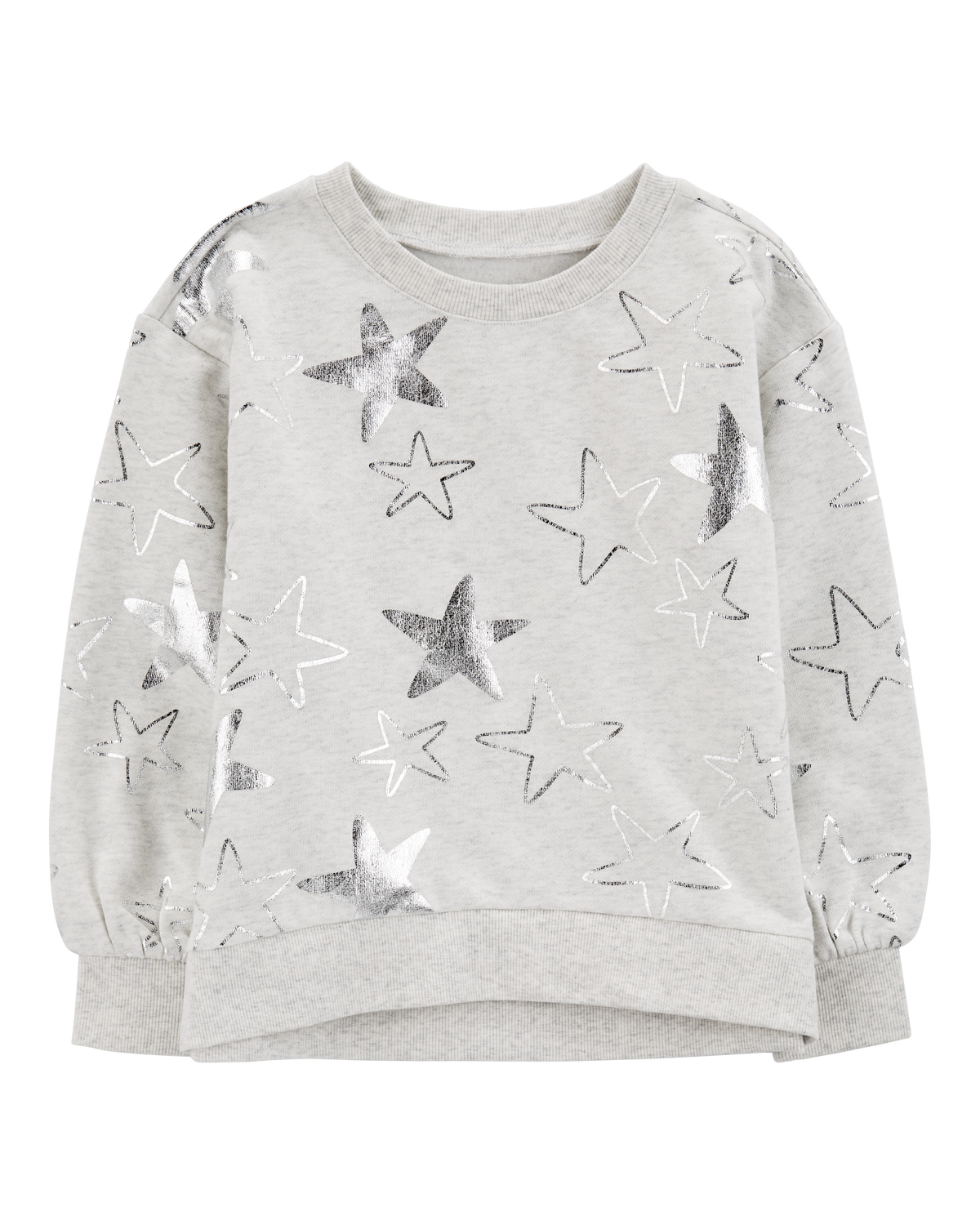Kid Metallic Star Fleece Sweatshirt - Carter's | Carter's Kid Metallic Star Fleece Sweatshirt - Carter's | Carter's