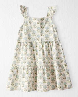 Product image 2 of Toddler Organic Cotton Floral-Print Dress