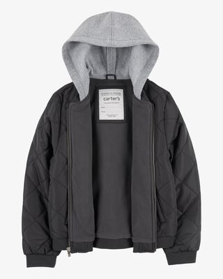 Product image 2 of Kid Quilted Bomber Jacket