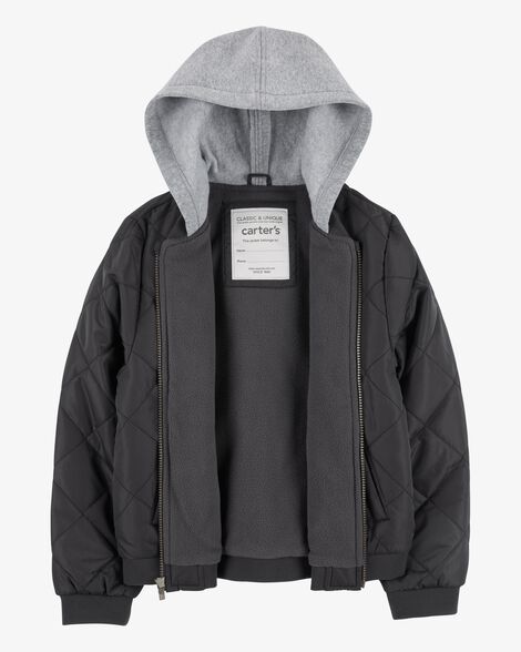  Product image 2 of Kid Quilted Bomber Jacket