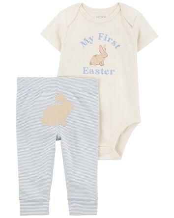 Baby 2-Piece My First Easter Bodysuit Pant Set