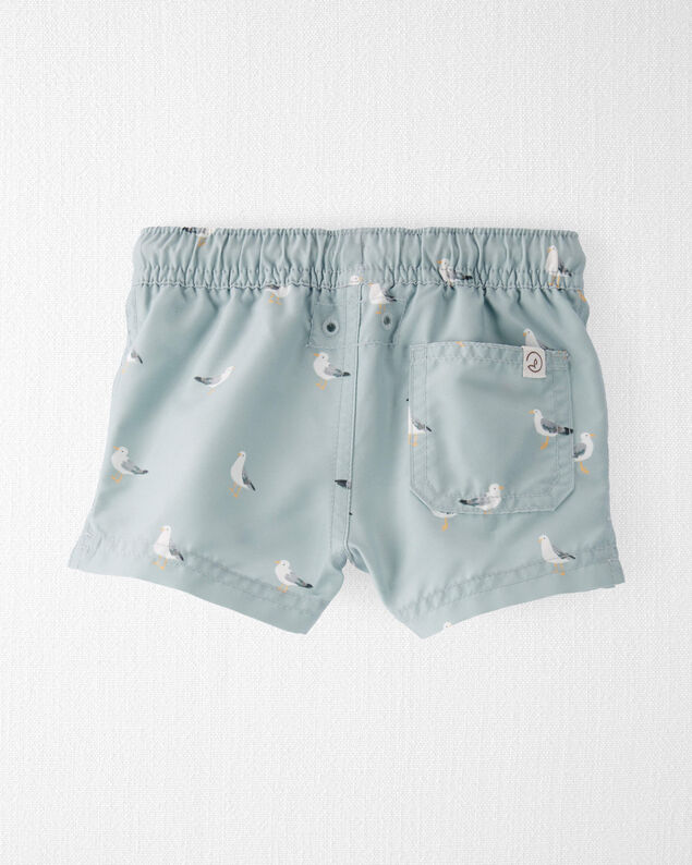 Product image 2 of Baby Boy Recycled Seagull-Print Swim Trunks
