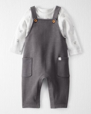 Baby 2-Piece Organic Cotton Sweater Knit Set in Stripes