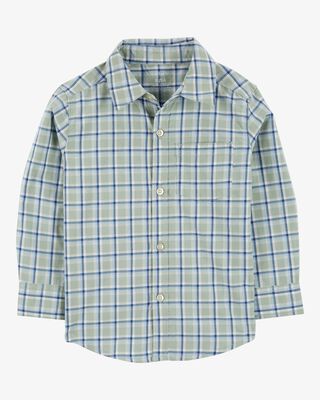 Product image 2 of Toddler Plaid Button-Front Shirt