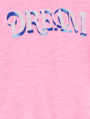 Pink/Blue - Kid 2-Piece Dream Peacock Loose Fit Pajamas, Selected